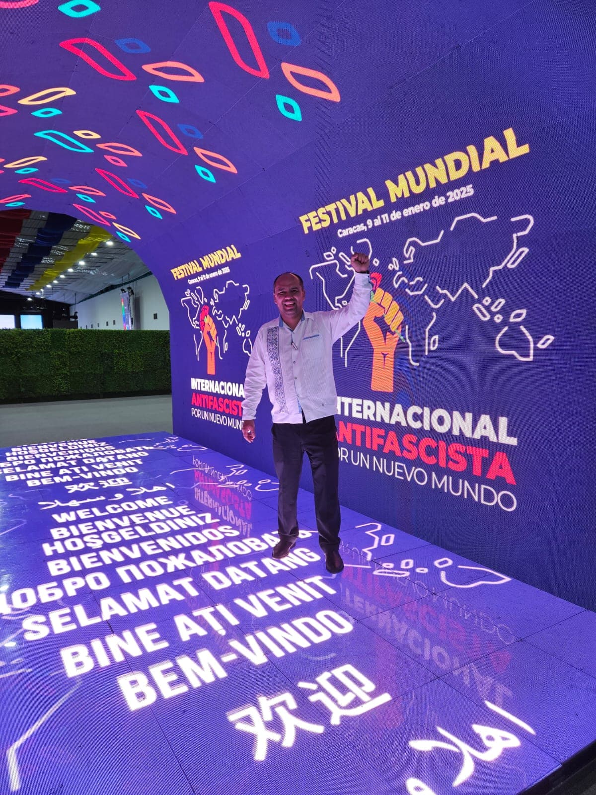 Alejandro Robles refuerza lazos internacionales en apoyo a la democracia y al pueblo venezolano