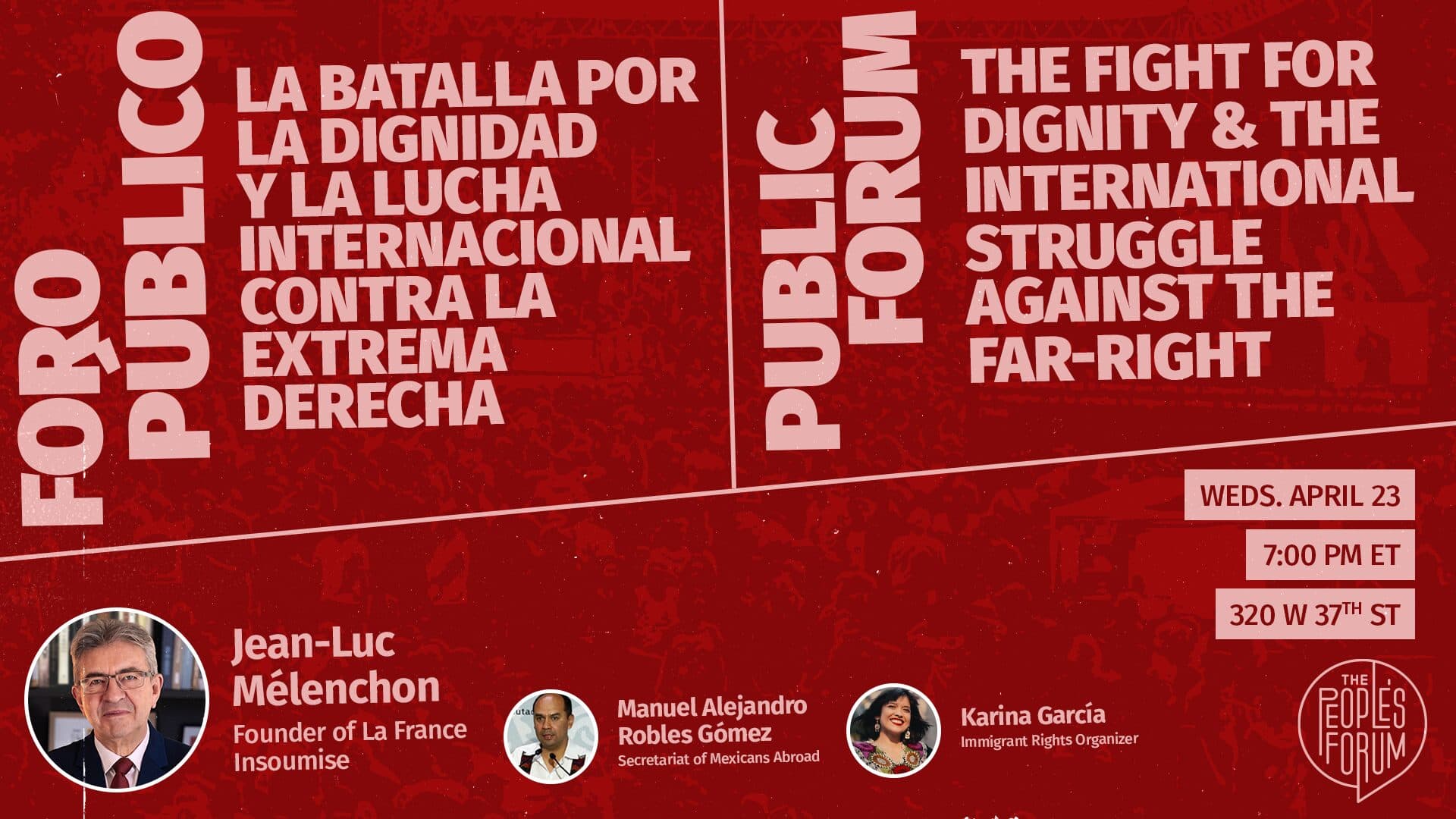 Ciudad de México, París, Nueva York: la dignidad no tiene fronteras